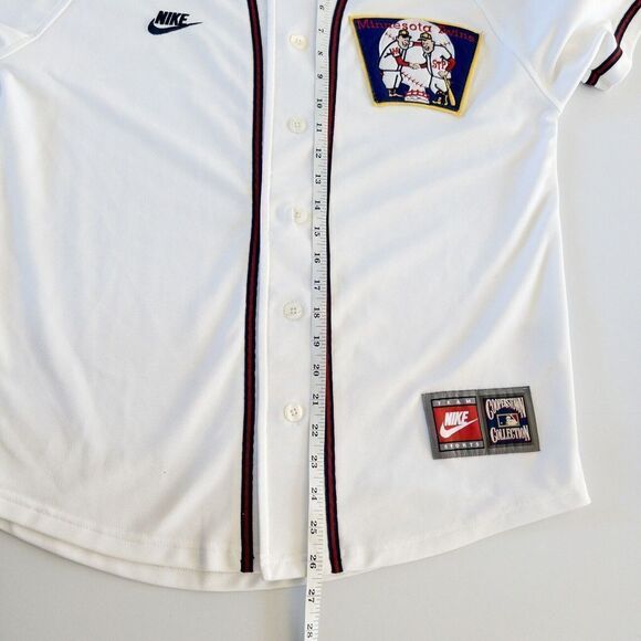 Nike Stitched Cooperstown Collection Minnesota Twins Mens Small - Picture 9 of 9